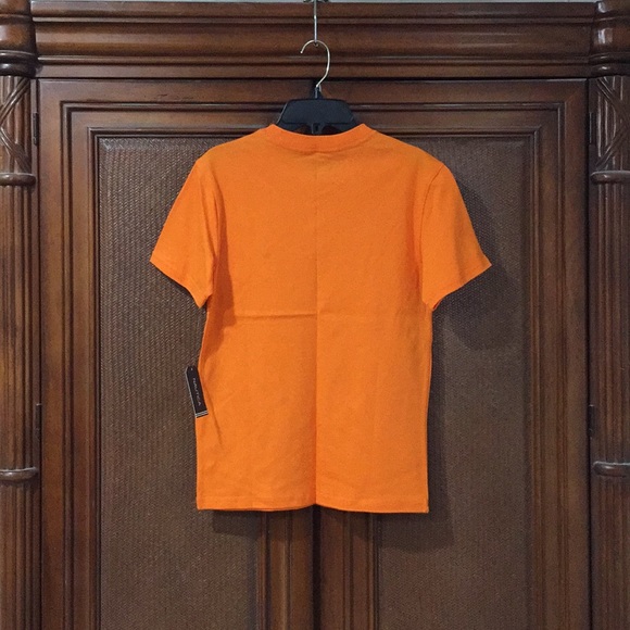 ๐ NAUTICA ๐ COLLECTION LUXURY STYLISH SUPER CUTE ORANGE COLOR KIDS T - SHIRT . - Picture 4 of 4